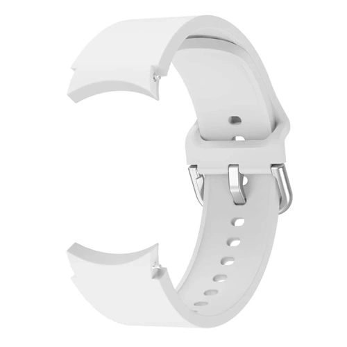 Kup Pasek Bizon Strap Watch Silicone do Samsung Galaxy Watch 20 mm bílý - BIZ1814 - {ean13} - Sklep Home Screen