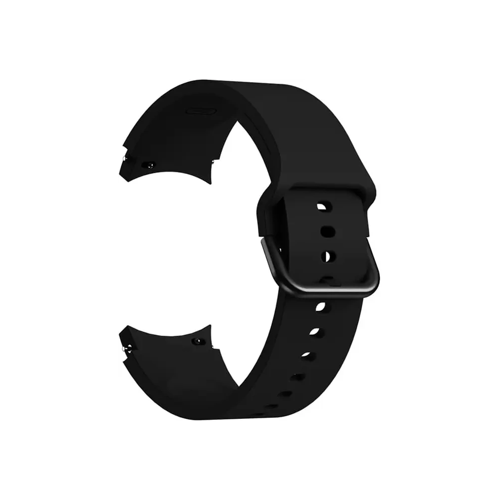 Pasek Bizon Strap Watch Silicone do Samsung Galaxy Watch 20 mm czarny