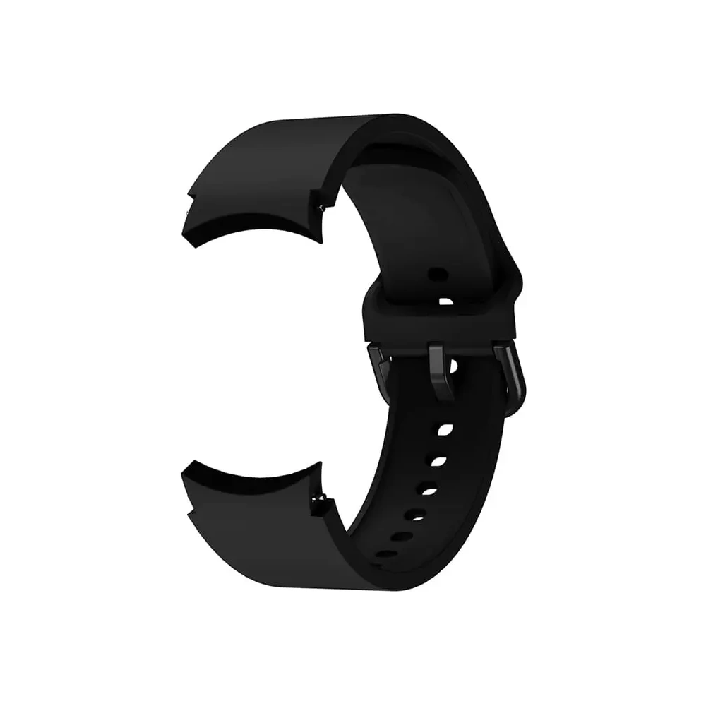 Pasek Bizon Strap Watch Silicone do Samsung Galaxy Watch 20 mm czarny