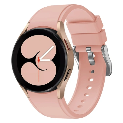 Kup Bizon Strap Watch Silicone Pro Samsung Galaxy Watch 20 mm roz deschis - BIZ1817 - {ean13} - Sklep Home Screen