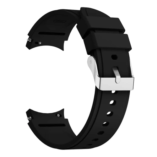 Kup Pasek Bizon Strap Watch Silicone Pro do Samsung Galaxy Watch 20 mm černý - BIZ1819 - {ean13} - Sklep Home Screen