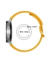 Kup Pasek Bizon Strap Watch Silicone do Samsung Galaxy Watch 20 mm marchewkowy - BIZ1820 - {ean13} - Sklep Home Screen