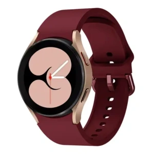 Kup Bizon pántos óra szilikon Samsung Galaxy Watch 20 mm bordó - BIZ1821 - {ean13} - Sklep Home Screen
