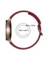 Kup Bizon pántos óra szilikon Samsung Galaxy Watch 20 mm bordó - BIZ1821 - {ean13} - Sklep Home Screen