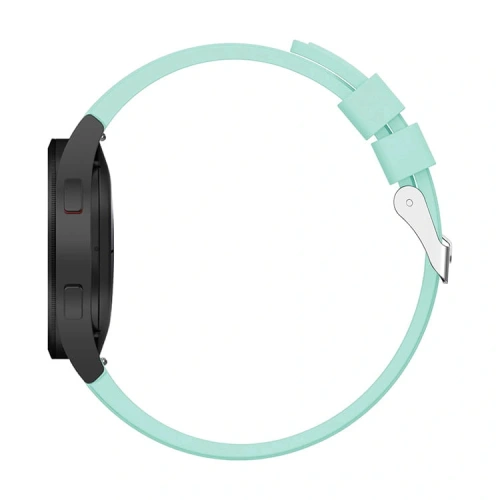 Kup Bizon Strap Watch Silicone Pro Samsung Galaxy Watch 20 mm türkiz - BIZ1823 - {ean13} - Sklep Home Screen