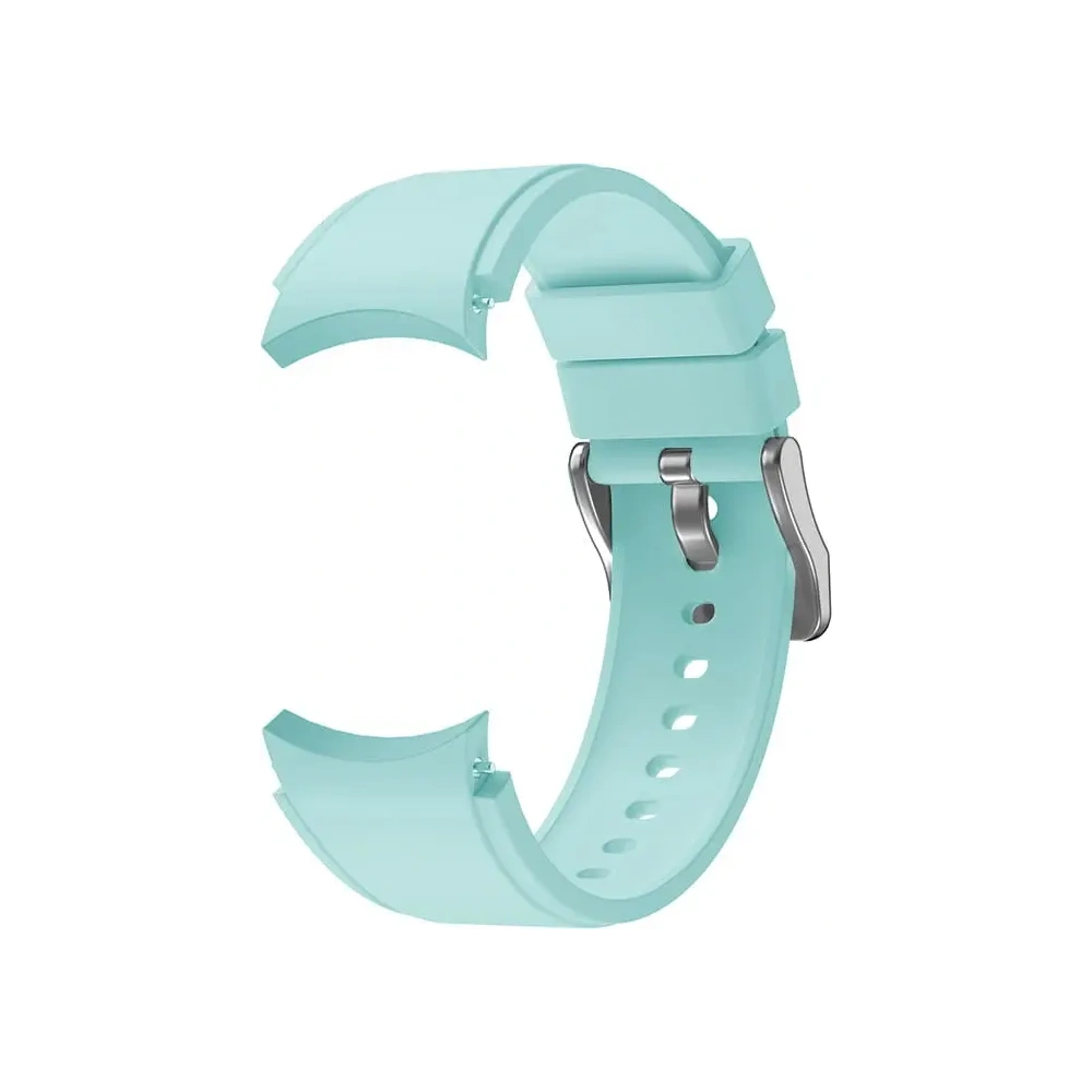 Pasek Bizon Strap Watch Silicone Pro do Samsung Galaxy Watch 20 mm turkusowy