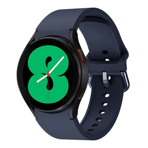 Kup Pasek Bizon Strap Watch Silicone do Samsung Galaxy Watch 20 mm tmavě modrý - BIZ1824 - {ean13} - Sklep Home Screen