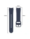Kup Ceas cu curea din silicon Bizon Samsung Galaxy Watch 20 mm albastru închis - BIZ1824 - {ean13} - Sklep Home Screen