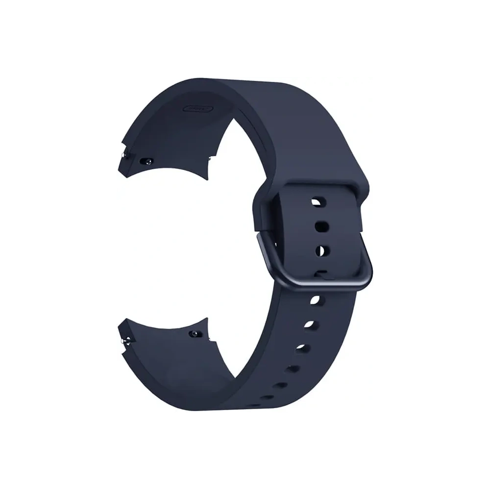 Pasek Bizon Strap Watch Silicone do Samsung Galaxy Watch 20 mm granatowy