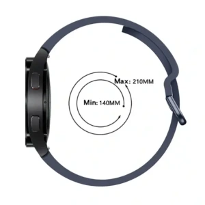 Kup Pasek Bizon Strap Watch Silicone do Samsung Galaxy Watch 20 mm tmavě modrý - BIZ1824 - {ean13} - Sklep Home Screen