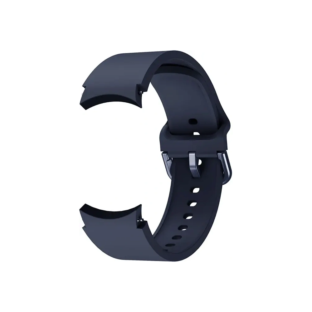Pasek Bizon Strap Watch Silicone do Samsung Galaxy Watch 20 mm granatowy
