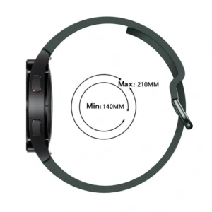 Kup Pasek Bizon Strap Watch Silicone do Samsung Galaxy Watch 20 mm tmavě zelený - BIZ1825 - {ean13} - Sklep Home Screen