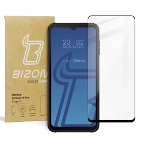 Buy Bizon Glass Edge 2 Samsung Galaxy XCover 6 Pro black - BIZ1826 - {ean13} - Home Screen Store Europe