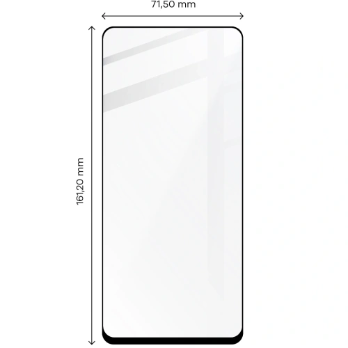 Kup Szkło hartowane Bizon Glass Edge 2 do Samsung Galaxy XCover 6 Pro czarne - BIZ1826 - {ean13} - Sklep Home Screen
