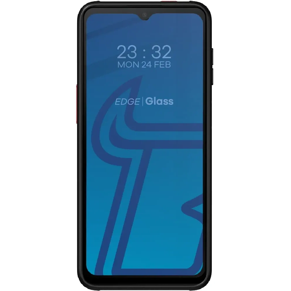 Szkło hartowane Bizon Glass Edge 2 do Samsung Galaxy XCover 6 Pro czarne