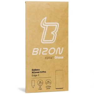 Kup Szkło hartowane Bizon Glass Edge 2 do Samsung Galaxy XCover 6 Pro czarne - BIZ1826 - {ean13} - Sklep Home Screen