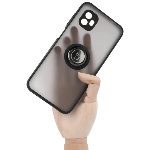 Kup Bizon Case Hybrid Ring Samsung Galaxy Xcover6 rauchig mit einem schwarzen Rahmen - BIZ1828 - {ean13} - Sklep Home Screen