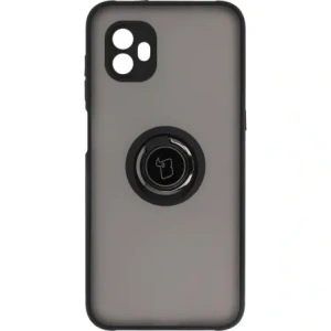 Kup Etui z uchwytem na palec Bizon Case Hybrid Ring do Samsung Galaxy Xcover6 przydymione z czarną ramką - BIZ1828 - {ean13} - Sklep Home Screen