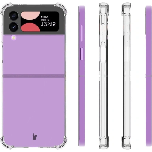 Kup Elastyczne etui Bizon Case Salpa do Samsung Galaxy Z Flip4 przezroczyste - BIZ1830 - {ean13} - Sklep Home Screen
