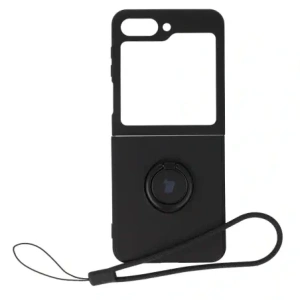 Kup Bizon Case Szilikon Gyűrű Sq Samsung Galaxy Z Flip5 fekete - BIZ1831 - {ean13} - Sklep Home Screen