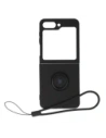 Bizon Case Silikonring Sq Samsung Galaxy Z Flip5 schwarz