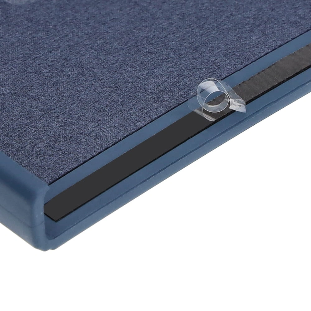 Etui Bizon Case Silicone Ring Sq do Samsung Galaxy Z Flip5 granatowe