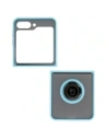 Kup Bizon Case Hybrid Ring Samsung Galaxy Z Flip5 fumuriu cu un cadru albastru deschis - BIZ1834 - {ean13} - Sklep Home Screen