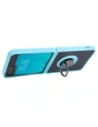 Kup Etui s úchytem na prst Bizon Case Hybrid Ring pro Samsung Galaxy Z Flip5 kouřové s světle modrým rámem - BIZ1834 - {ean13} - Sklep Home Screen