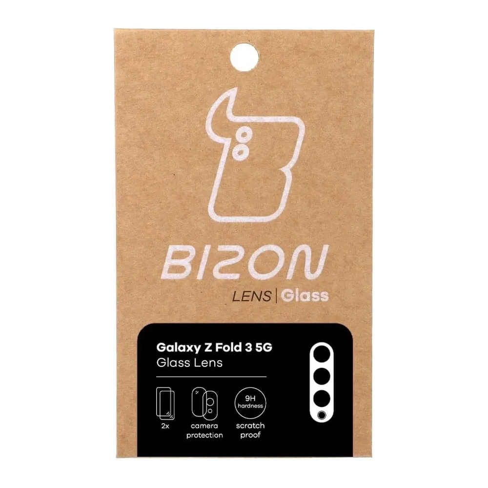 Szkło na aparat Bizon Glass Lens do Samsung Galaxy Z Fold3 5G [2 PACK]