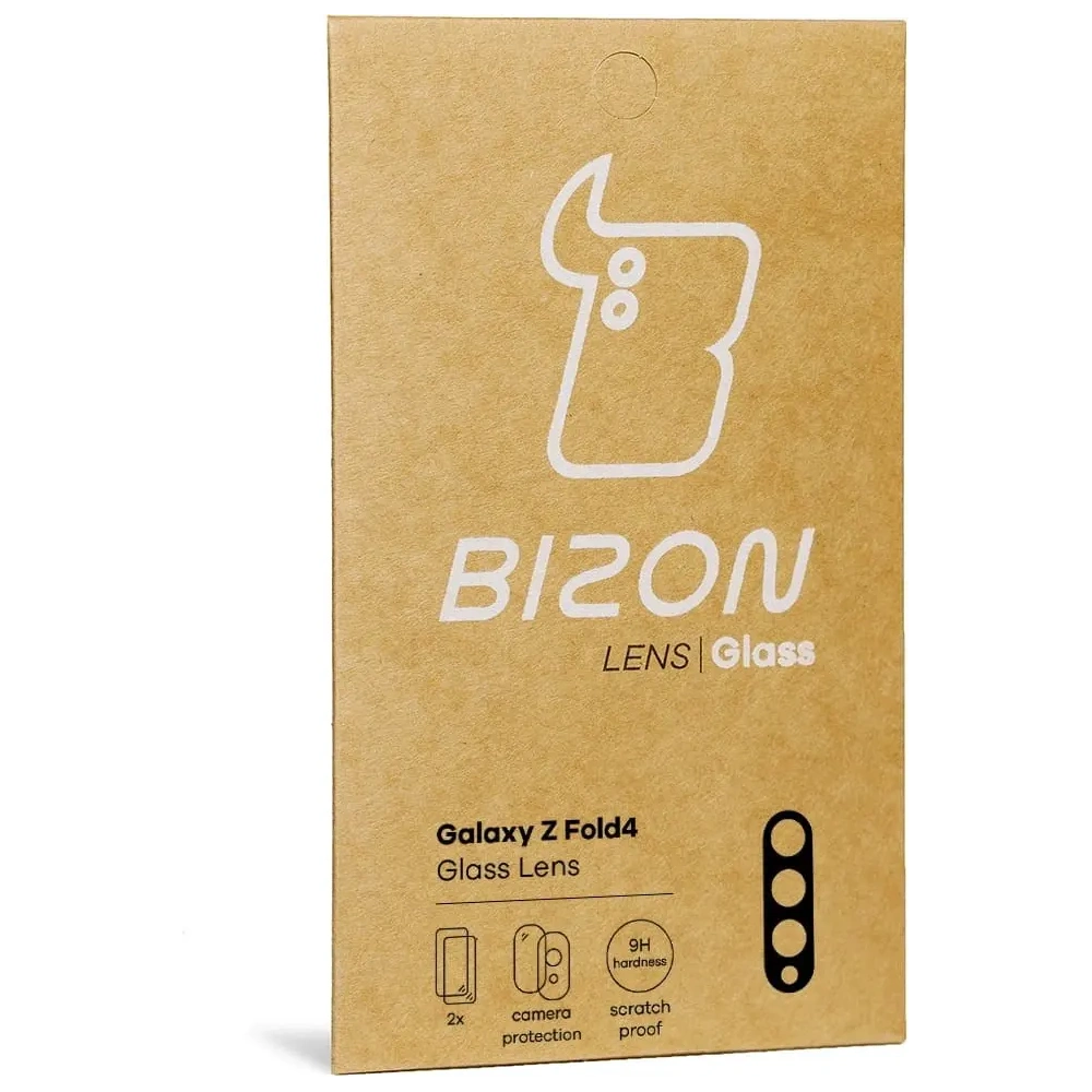 Szkło na aparat Bizon Glass Lens do Samsung Galaxy Z Fold4 [2 PACK]