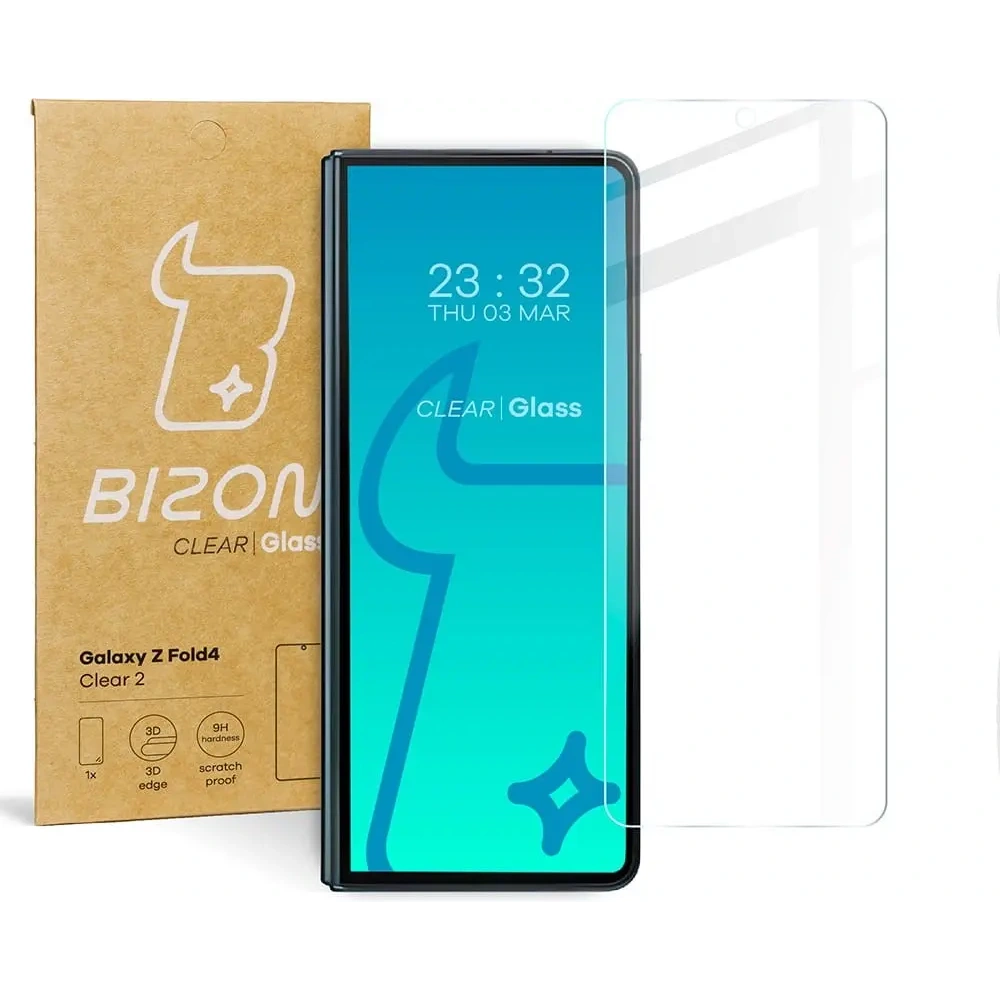 Szkło hartowane Bizon Glass Clear 2 do Samsung Galaxy Z Fold4