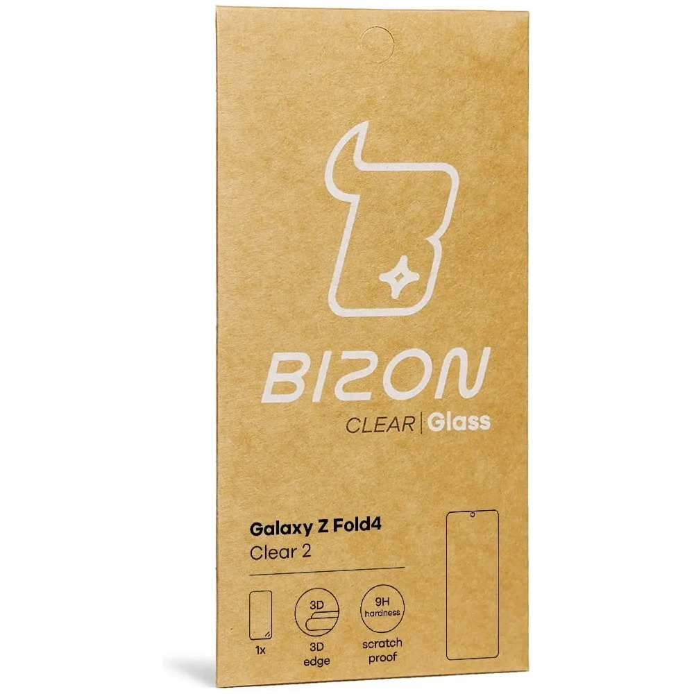 Szkło hartowane Bizon Glass Clear 2 do Samsung Galaxy Z Fold4