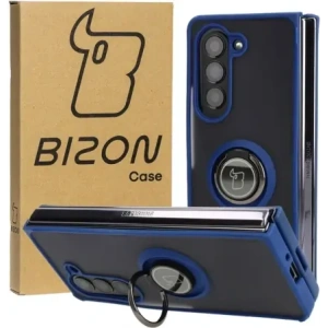 Kup Bizon Case Hybrid Ring Samsung Galaxy Z Fold5 füstös színű, sötétkék kerettel - BIZ1842 - {ean13} - Sklep Home Screen