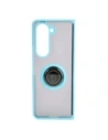 Buy Bizon Case Hybrid Ring Samsung Galaxy Z Fold5 smoky with a light blue frame - BIZ1843 - {ean13} - Home Screen Store Europe