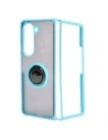Kup Etui z uchwytem na palec Bizon Case Hybrid Ring do Samsung Galaxy Z Fold5 kouřové s jasně modrým rámem - BIZ1843 - {ean13} - Sklep Home Screen
