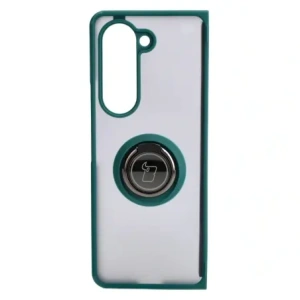 Kup Bizon Case Hybrid Ring Samsung Galaxy Z Fold5 füstös sötétzöld kerettel - BIZ1844 - {ean13} - Sklep Home Screen