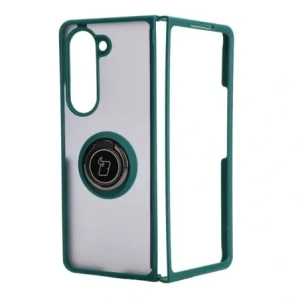 Kup Bizon Case Hybrid Ring Samsung Galaxy Z Fold5 füstös sötétzöld kerettel - BIZ1844 - {ean13} - Sklep Home Screen