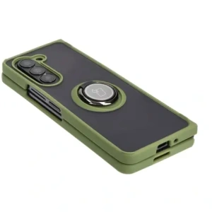 Kup Bizon Case Hybrid Ring Samsung Galaxy Z Fold5 fumuriu cu un cadru verde - BIZ1845 - {ean13} - Sklep Home Screen