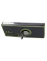 Kup Bizon Case Hybrid Ring Samsung Galaxy Z Fold5 fumuriu cu un cadru verde - BIZ1845 - {ean13} - Sklep Home Screen