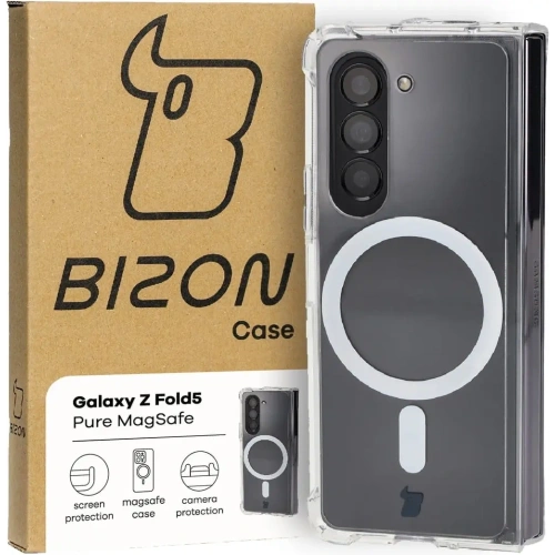 Kup Etui Bizon Case Pure Magnetic do Samsung Galaxy Z Fold5 průhledné - BIZ1848 - {ean13} - Sklep Home Screen