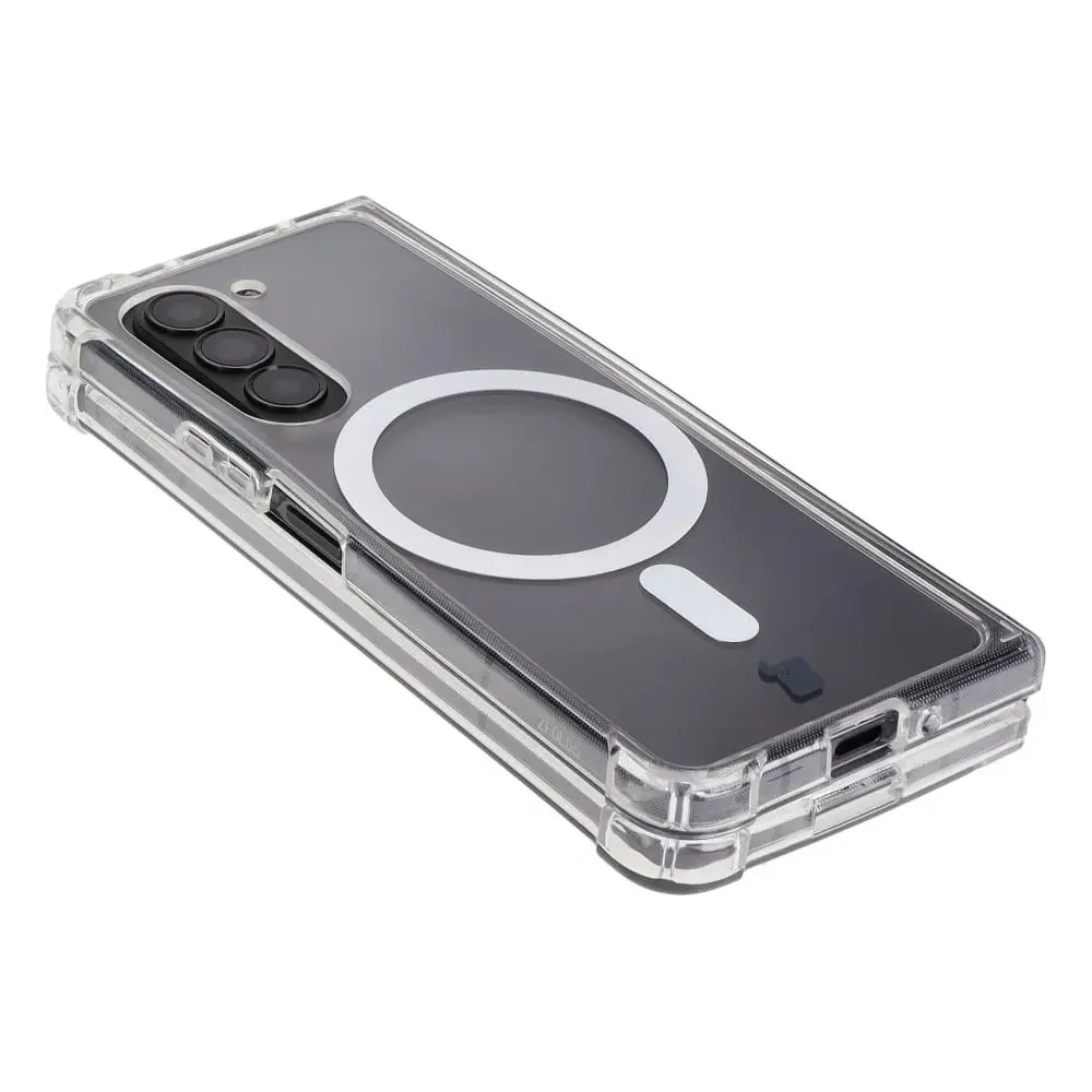 Etui Bizon Case Pure Magnetic do Samsung Galaxy Z Fold5 przezroczyste