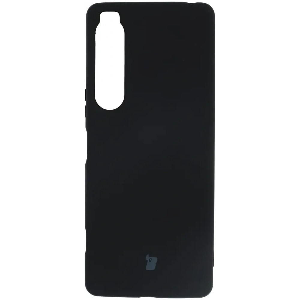 Etui Bizon Case Silicone do Sony Xperia 1 IV czarne