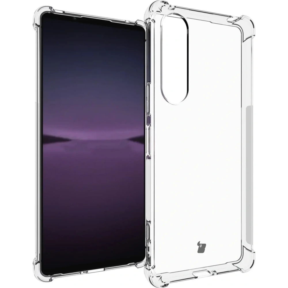 Elastyczne etui Bizon Case Salpa do Sony Xperia 1 V przezroczyste