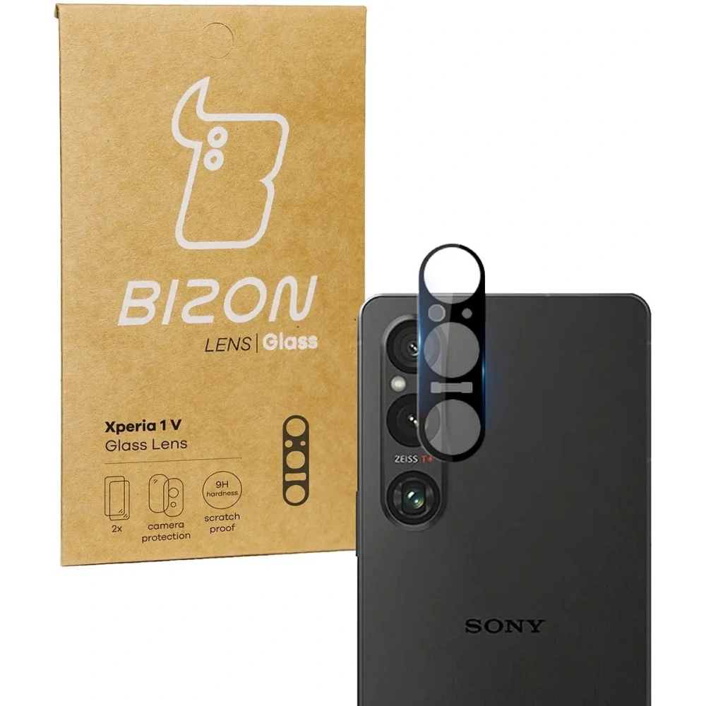 Szkło na aparat Bizon Glass Lens do Xperia 1 V [2 PACK]