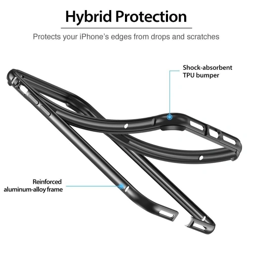 Kup ESR Apple Tasche Edge Guard iPhone 11 Schwarz - ESR114BLK - {ean13} - Sklep Home Screen