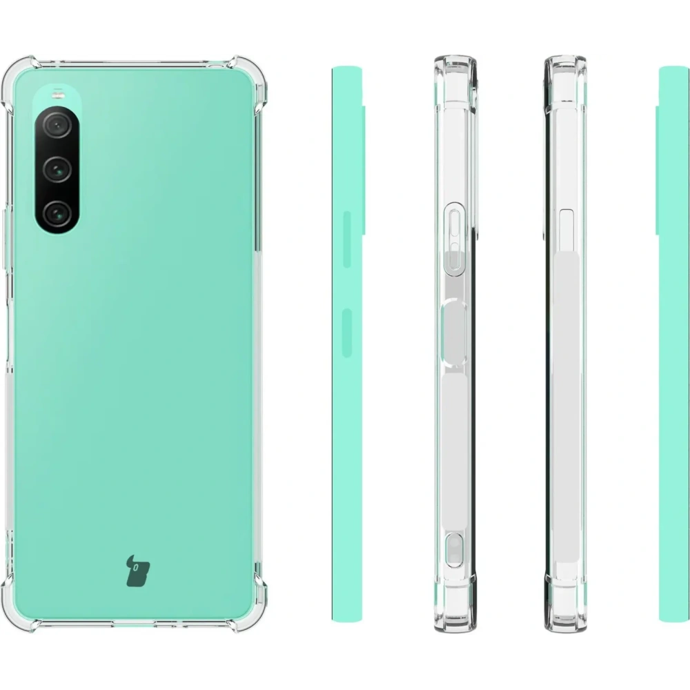 Elastyczne etui Bizon Case Salpa do Sony Xperia 10 V przezroczyste