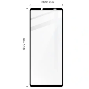 Kup Bizon Glass Edge 2 Xperia 10 V fekete - BIZ1861 - {ean13} - Sklep Home Screen