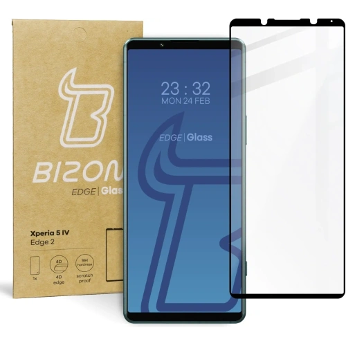 Kup Szkło hartowane Bizon Glass Edge 2 do Sony Xperia 5 IV czarne - BIZ1862 - {ean13} - Sklep Home Screen