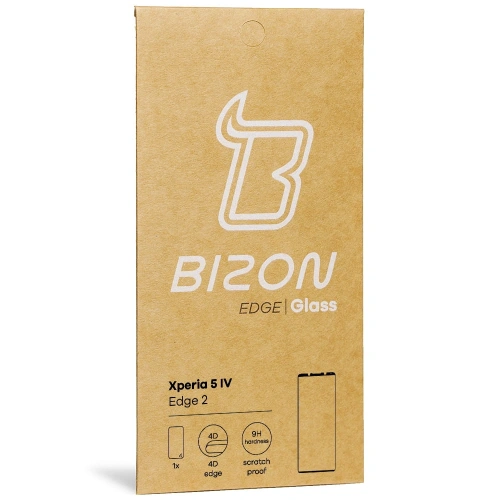Kup Szkło hartowane Bizon Glass Edge 2 do Sony Xperia 5 IV czarne - BIZ1862 - {ean13} - Sklep Home Screen