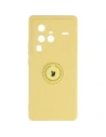 Bizon Case Szilikon Gyűrű Sq VIVO X80 Pro sárga